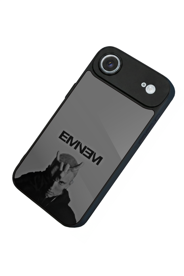 iPhone 17 Air Uyumlu Eminem Tasarımlı Glossy Premium Kılıf