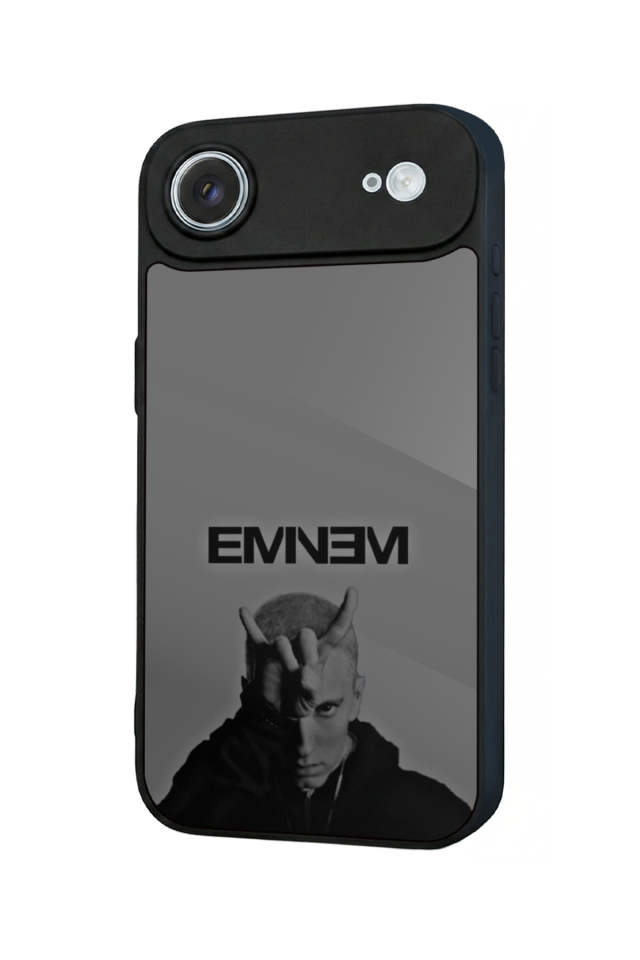 iPhone 17 Air Uyumlu Eminem Tasarımlı Glossy Premium Kılıf