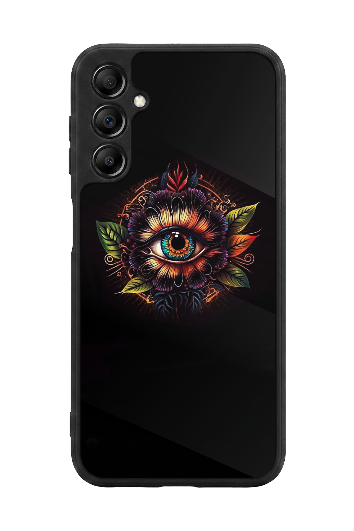 Samsung Galaxy A14 Uyumlu Göz Tasarımlı Glossy Premium Kılıf