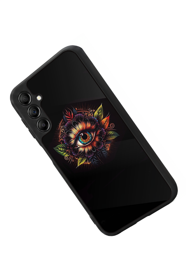 Samsung Galaxy A14 Uyumlu Göz Tasarımlı Glossy Premium Kılıf