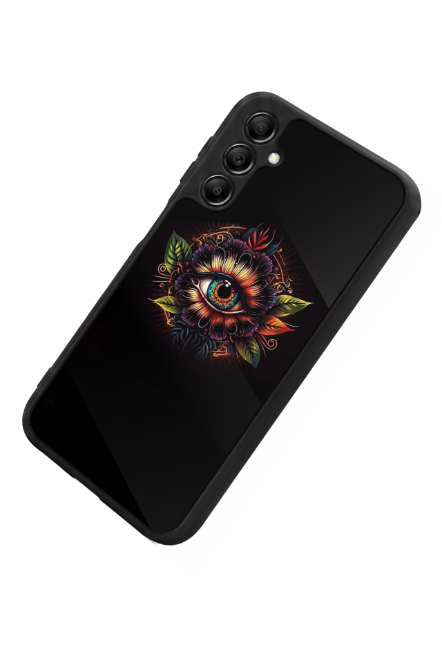 Samsung Galaxy A14 Uyumlu Göz Tasarımlı Glossy Premium Kılıf