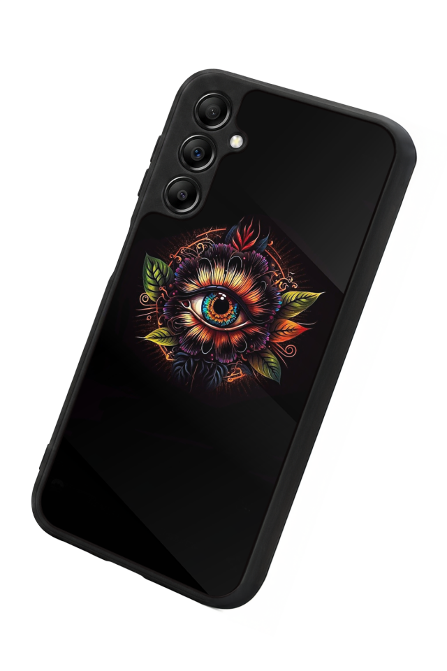 Samsung Galaxy A14 Uyumlu Göz Tasarımlı Glossy Premium Kılıf