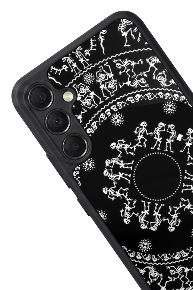 Samsung Galaxy A34 Uyumlu Mandala Tasarımlı Glossy Premium Kılıf