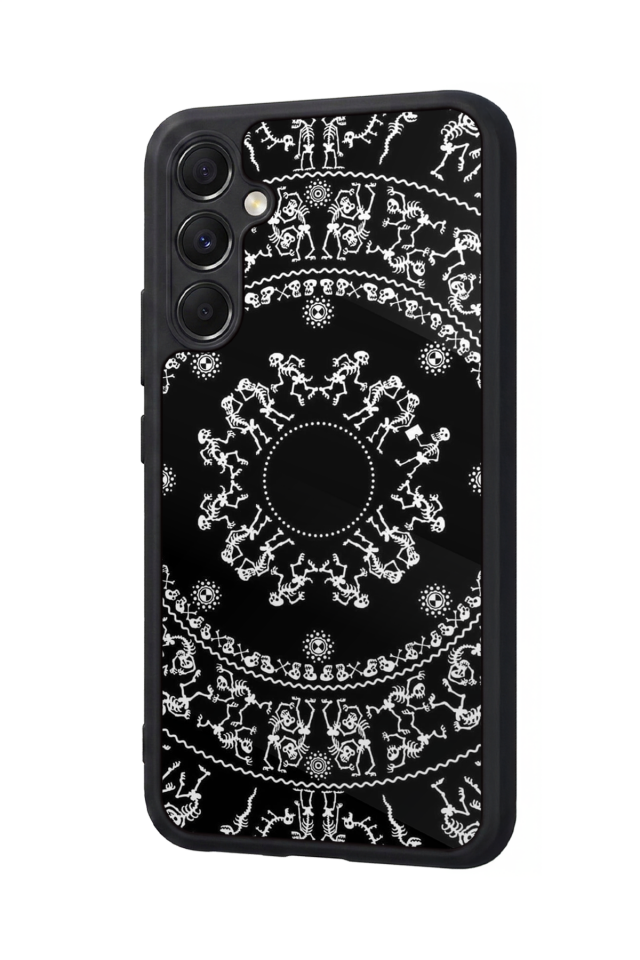 Samsung Galaxy A34 Uyumlu Mandala Tasarımlı Glossy Premium Kılıf