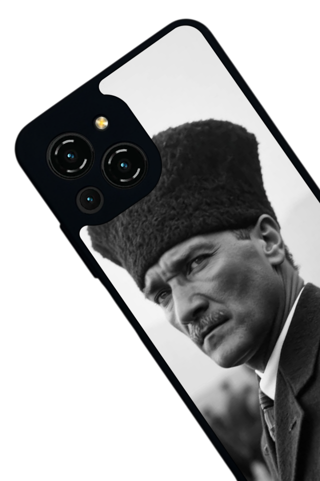 Reeder S23 Pro Max Uyumlu Mustafa Kemal Ataturk Tasarımlı Glossy Premium Kılıf