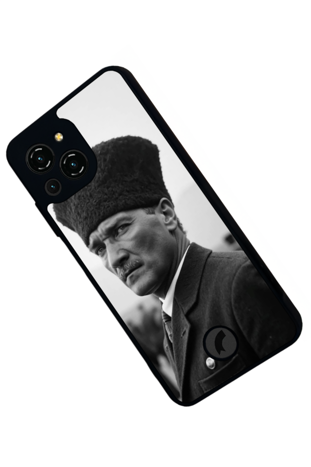 Reeder S23 Pro Max Uyumlu Mustafa Kemal Ataturk Tasarımlı Glossy Premium Kılıf