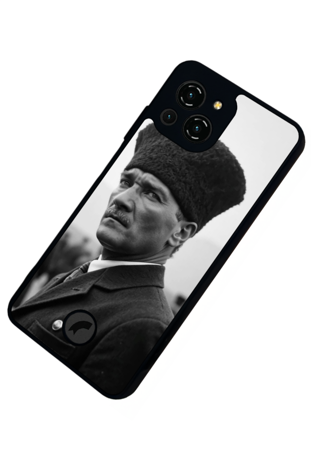 Reeder S23 Pro Max Uyumlu Mustafa Kemal Ataturk Tasarımlı Glossy Premium Kılıf