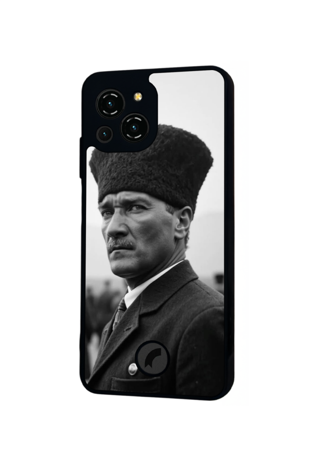 Reeder S23 Pro Max Uyumlu Mustafa Kemal Ataturk Tasarımlı Glossy Premium Kılıf