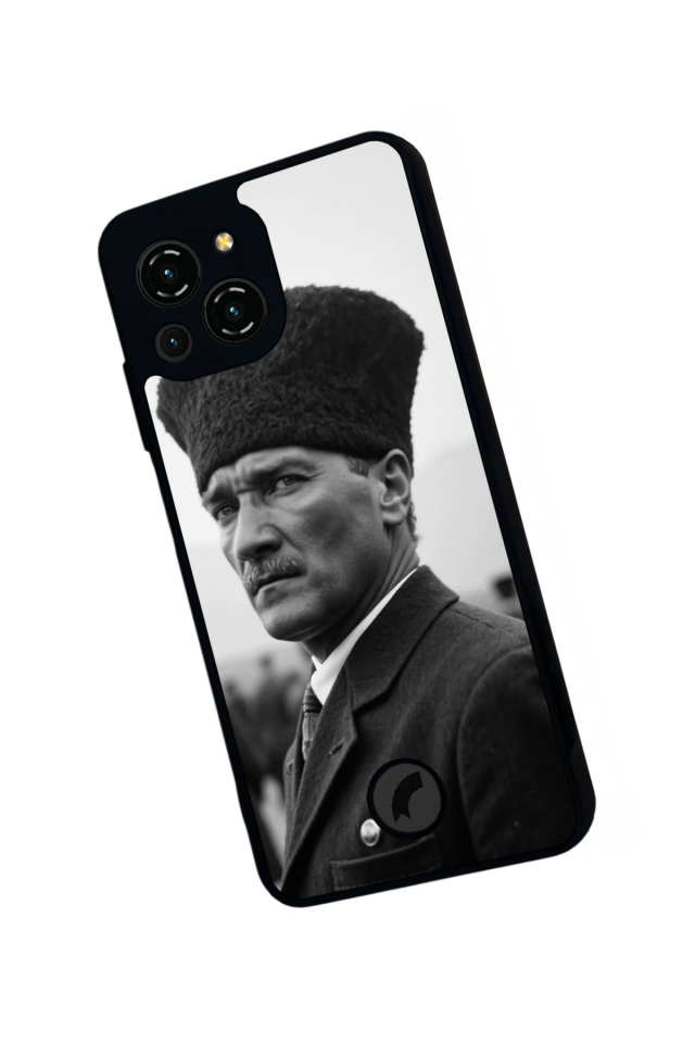 Reeder S23 Pro Max Uyumlu Mustafa Kemal Ataturk Tasarımlı Glossy Premium Kılıf