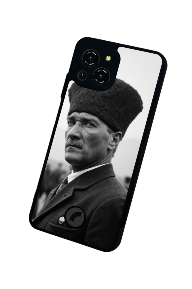 Reeder S23 Pro Max Uyumlu Mustafa Kemal Ataturk Tasarımlı Glossy Premium Kılıf