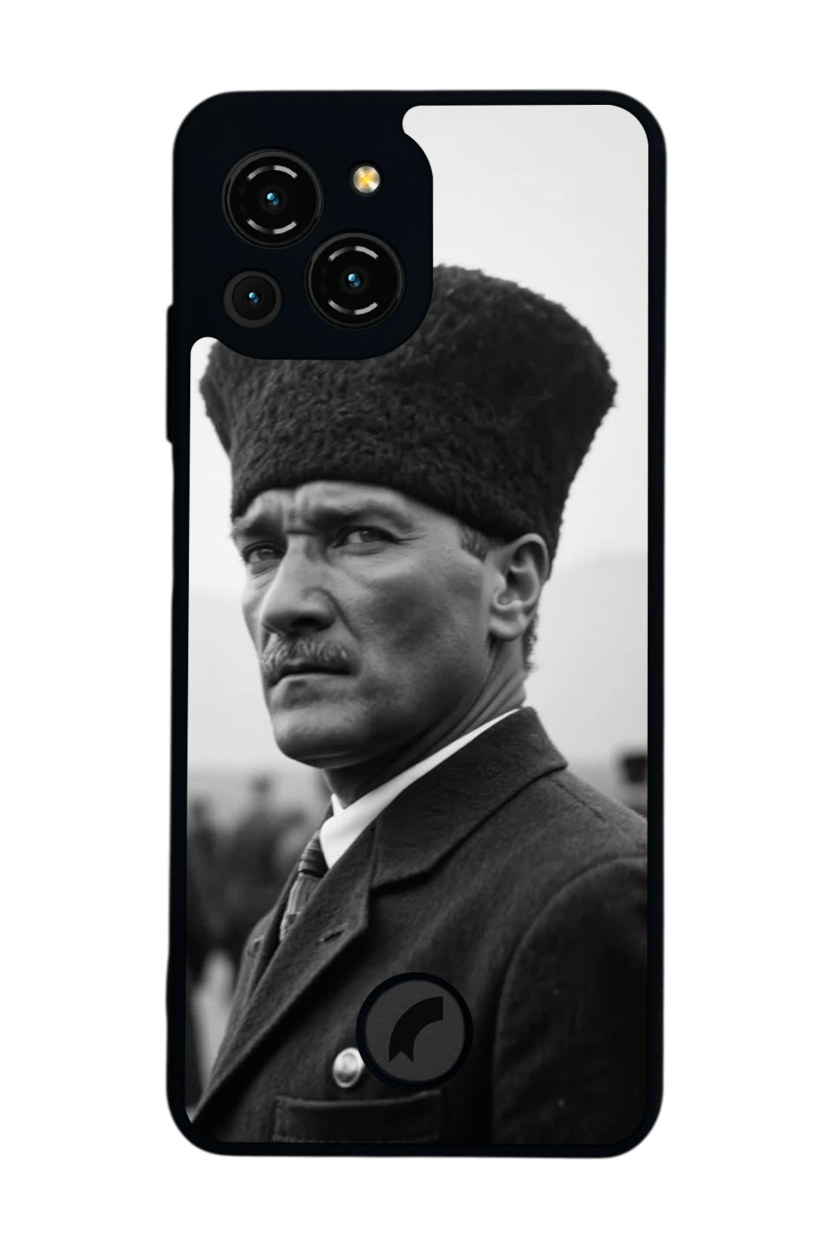 Reeder S23 Pro Max Uyumlu Mustafa Kemal Ataturk Tasarımlı Glossy Premium Kılıf