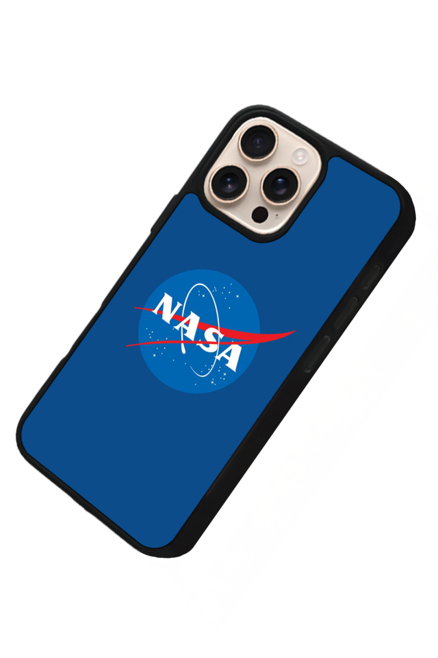 iPhone 16 Pro Uyumlu Nasa Tasarımlı Glossy Premium Kılıf