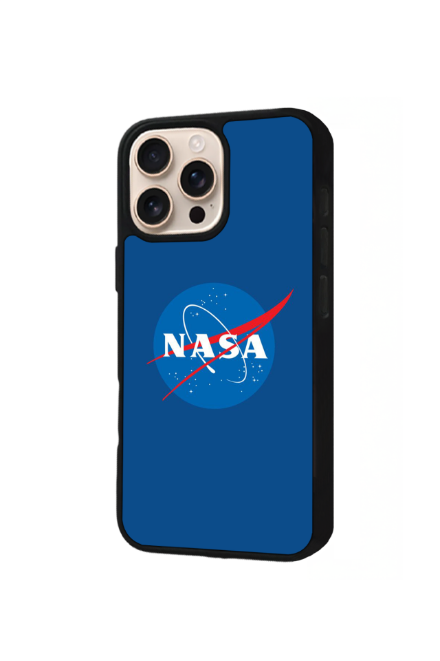 iPhone 16 Pro Uyumlu Nasa Tasarımlı Glossy Premium Kılıf