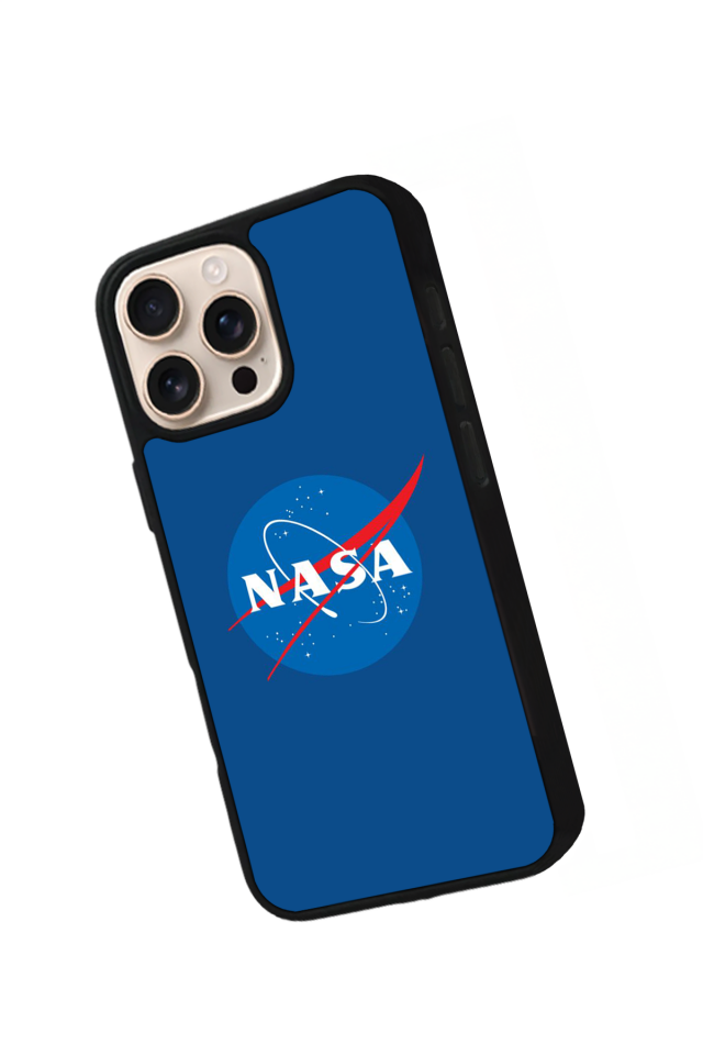iPhone 16 Pro Uyumlu Nasa Tasarımlı Glossy Premium Kılıf