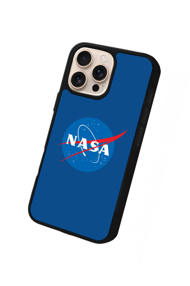 iPhone 16 Pro Uyumlu Nasa Tasarımlı Glossy Premium Kılıf