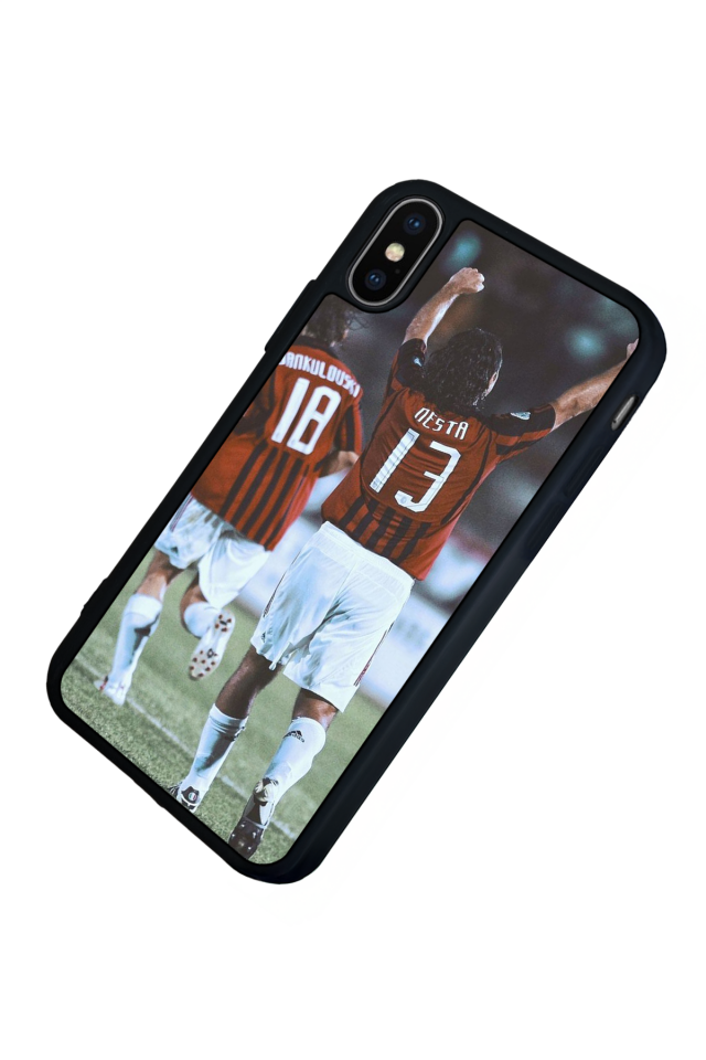 iPhone X/ XS Uyumlu Nesta Tasarımlı Glossy Premium Kılıf