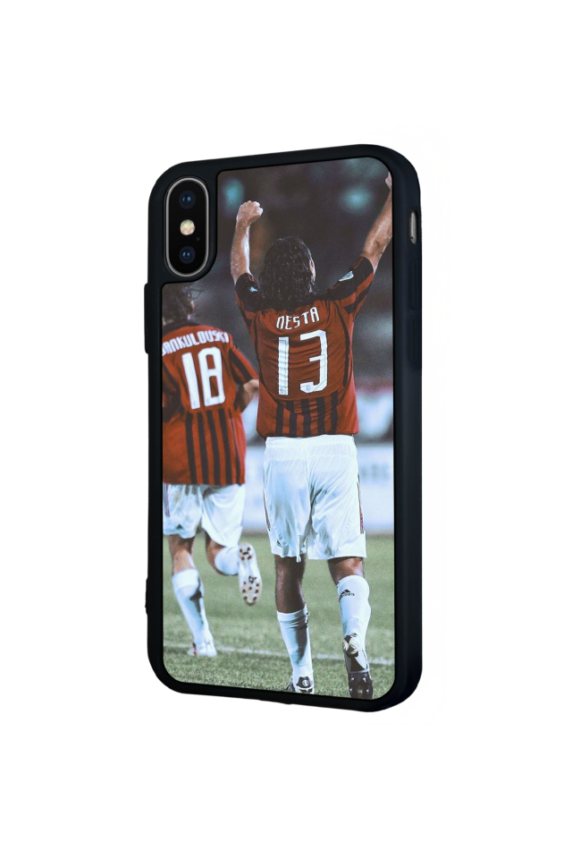 iPhone X/ XS Uyumlu Nesta Tasarımlı Glossy Premium Kılıf