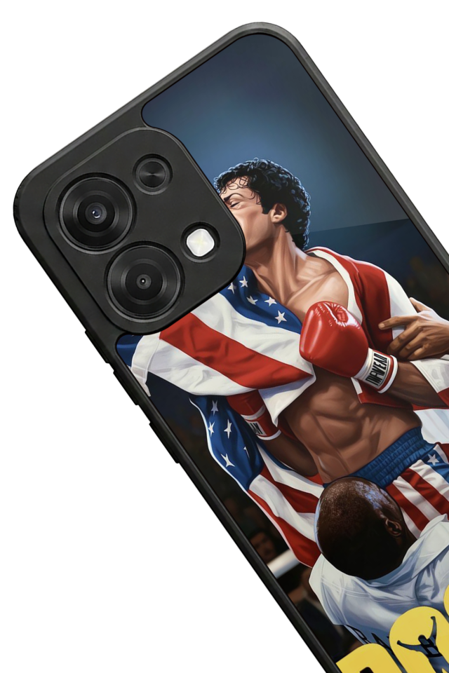 Oppo A6 Pro Uyumlu Rocky Tasarımlı Glossy Premium Kılıf