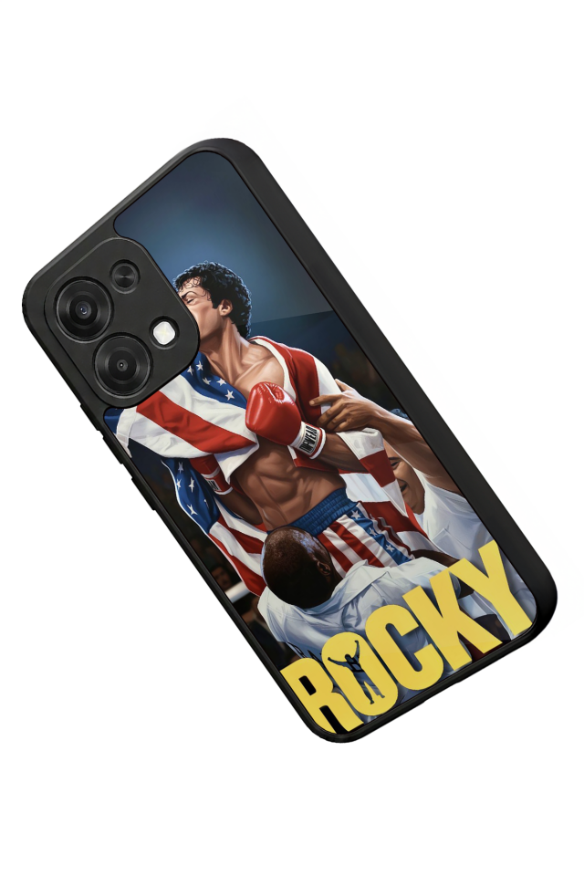 Oppo A6 Pro Uyumlu Rocky Tasarımlı Glossy Premium Kılıf