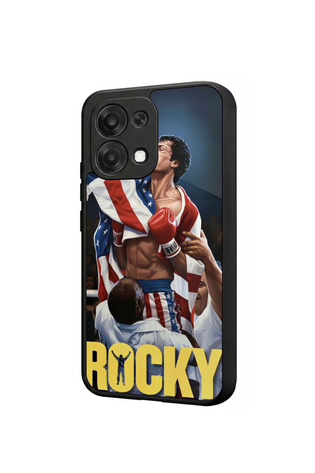 Oppo A6 Pro Uyumlu Rocky Tasarımlı Glossy Premium Kılıf