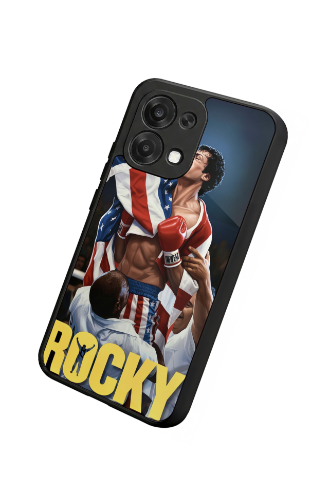 Oppo A6 Pro Uyumlu Rocky Tasarımlı Glossy Premium Kılıf