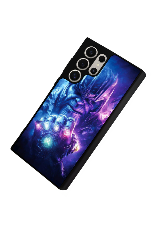 Samsung Galaxy S22 Ultra Uyumlu Thanos Tasarımlı Glossy Premium Kılıf