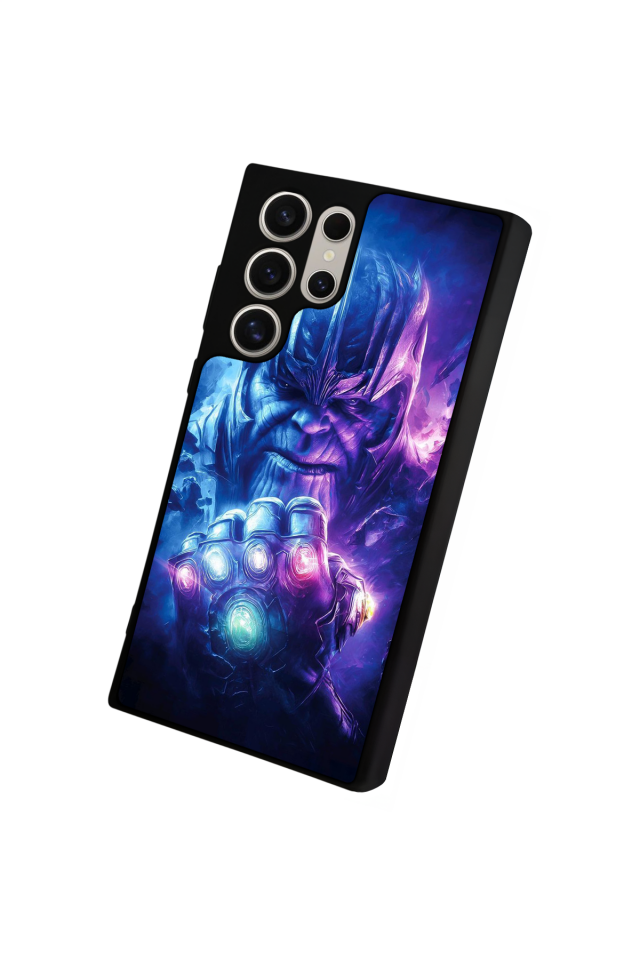 Samsung Galaxy S22 Ultra Uyumlu Thanos Tasarımlı Glossy Premium Kılıf
