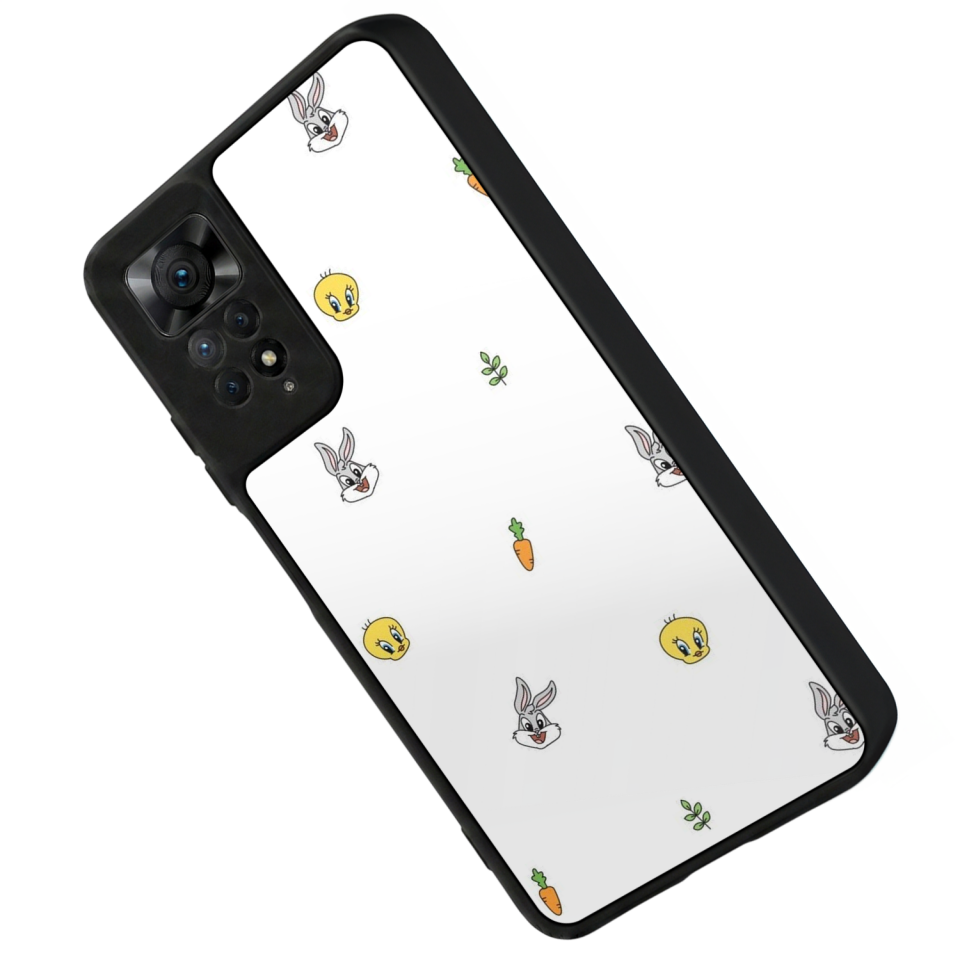 Xiaomi Redmi Note 12 Pro Uyumlu Tweety Tasarımlı Glossy Premium Kılıf