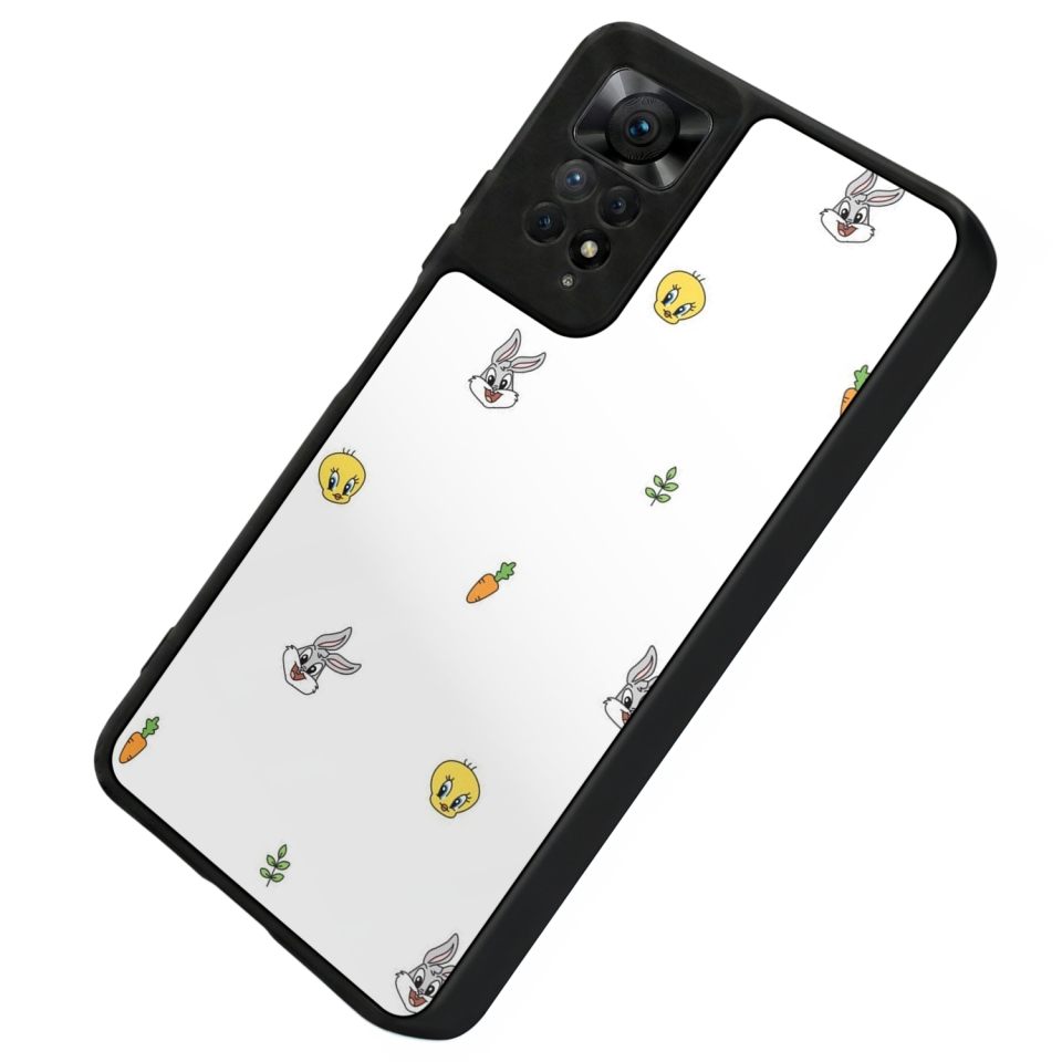 Xiaomi Redmi Note 12 Pro Uyumlu Tweety Tasarımlı Glossy Premium Kılıf