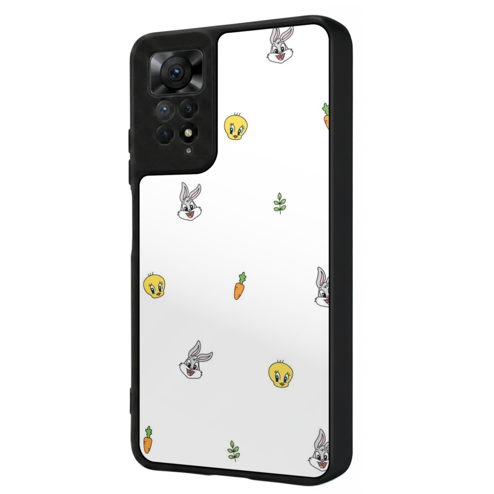 Xiaomi Redmi Note 12 Pro Uyumlu Tweety Tasarımlı Glossy Premium Kılıf