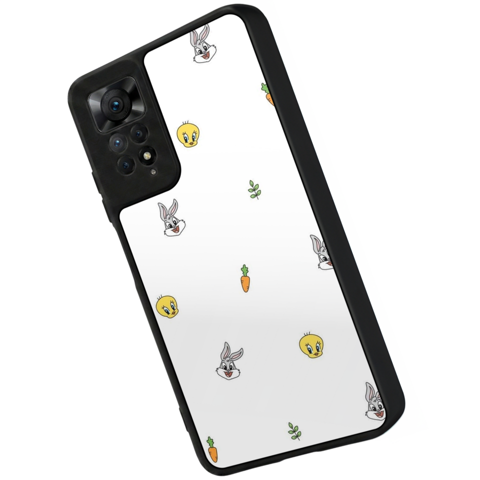 Xiaomi Redmi Note 12 Pro Uyumlu Tweety Tasarımlı Glossy Premium Kılıf