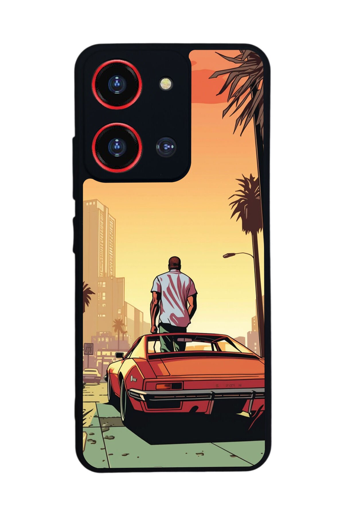 Reeder S19 Max Pro S 108MP Uyumlu GTA Tasarımlı Glossy Premium Kılıf