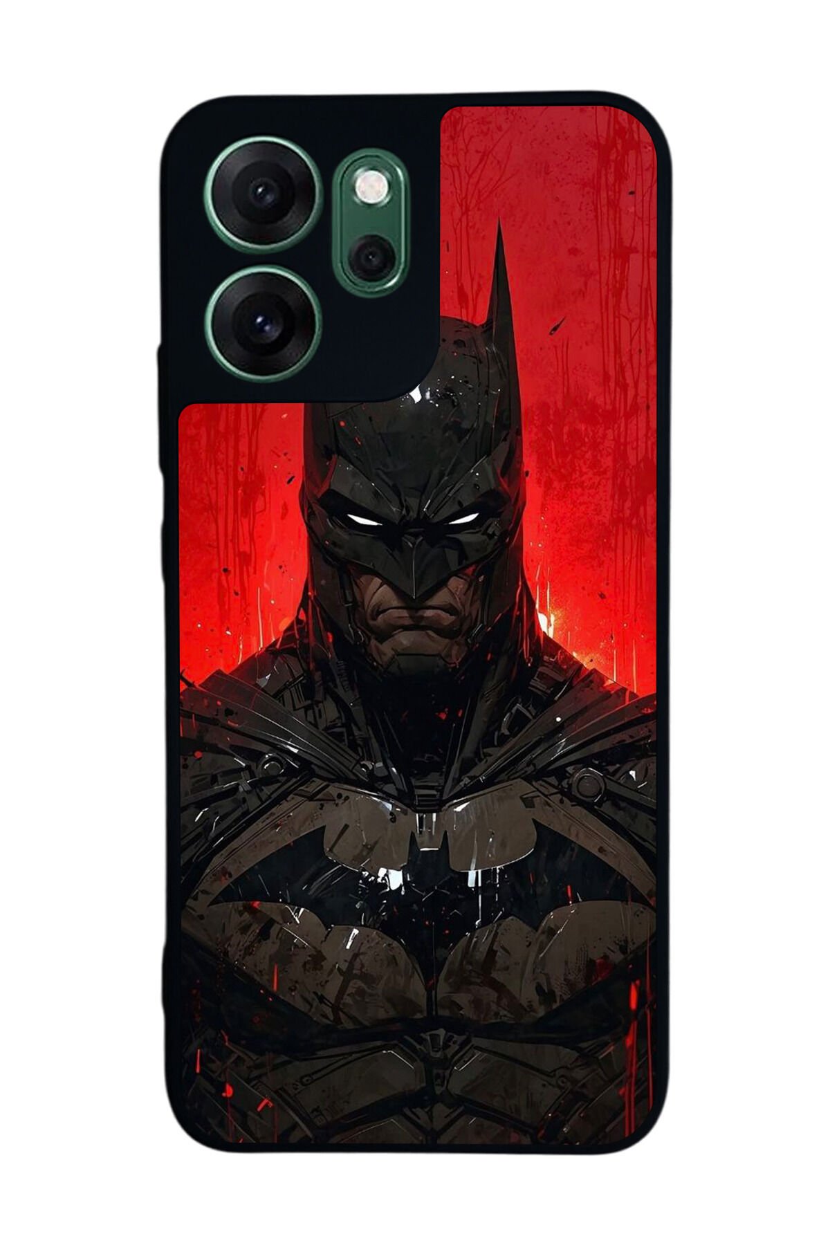 Oppo Reno 14F Uyumlu Batman Tasarımlı Glossy Premium Kılıf