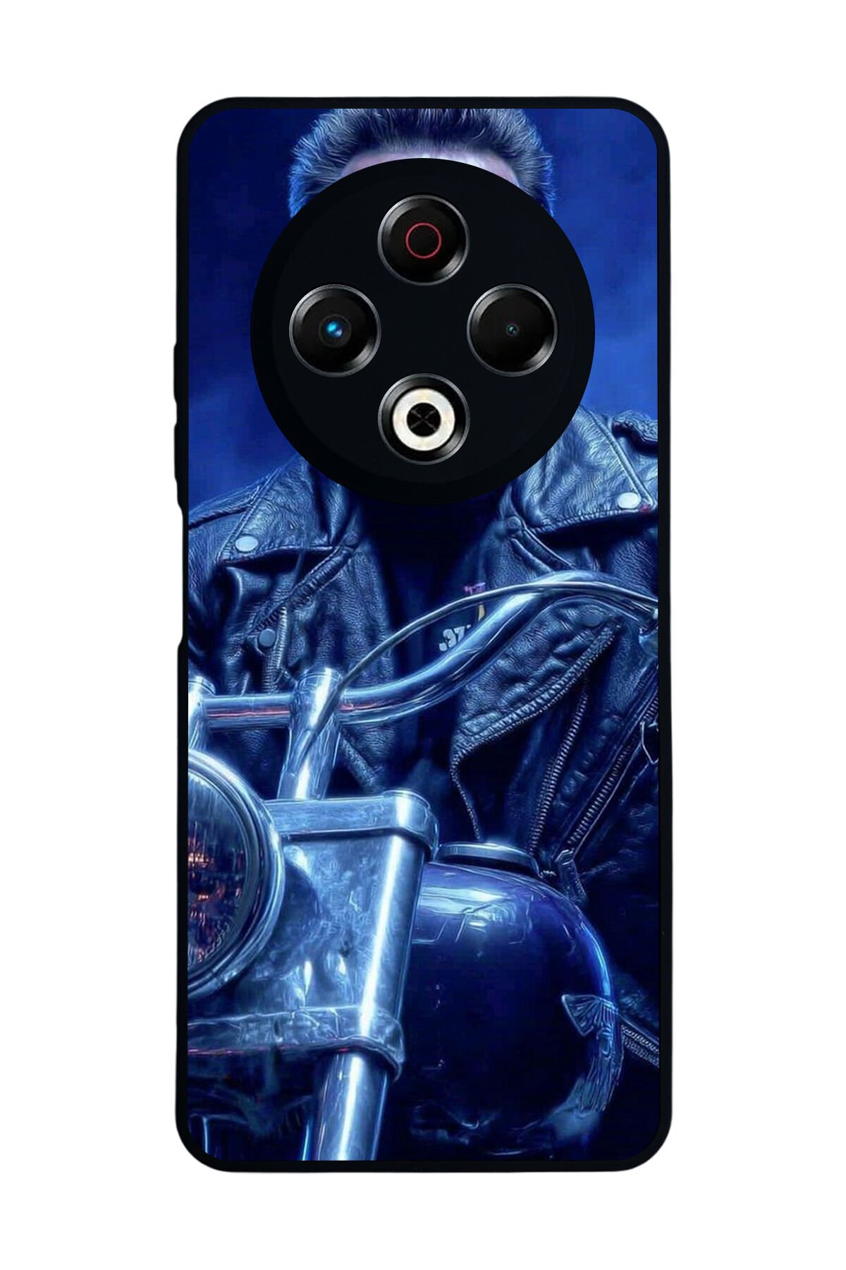 Tecno Spark 30 Uyumlu Terminator Tasarımlı Glossy Premium Kılıf