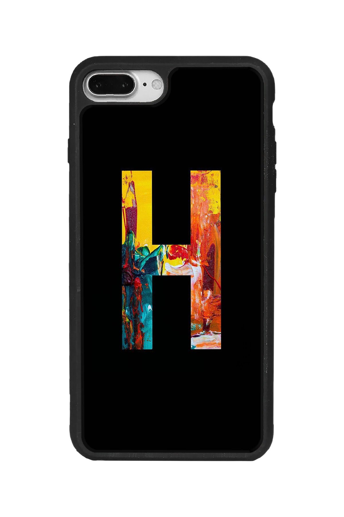 Apple iPhone 7 Plus Siyah Silikon Kılıf Çiziklere ve Darbelere Karşı Koruma