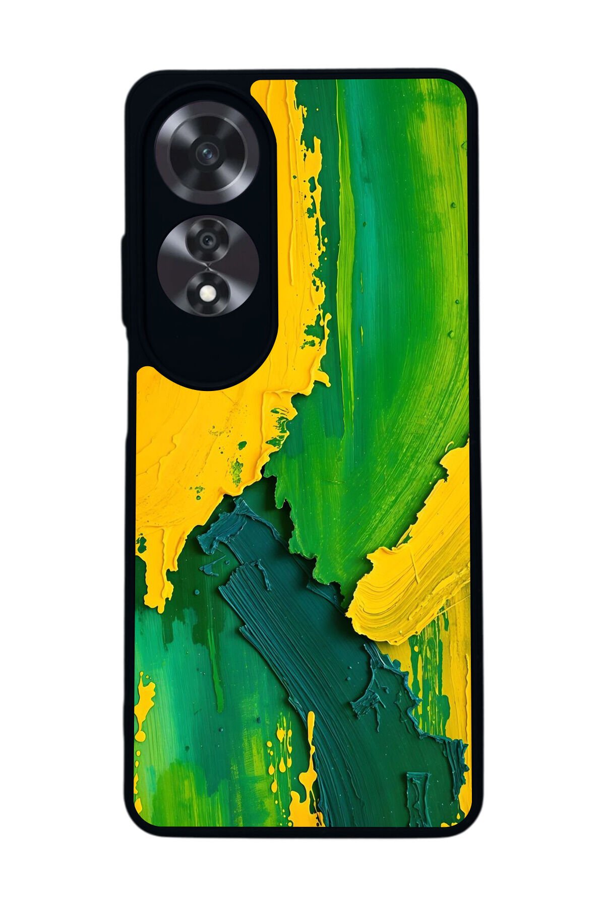 Oppo A60 Mat Siyah uyumlu Kılıf – Yumuşak Silikon, Koruyucu, Şok Emici Kapak