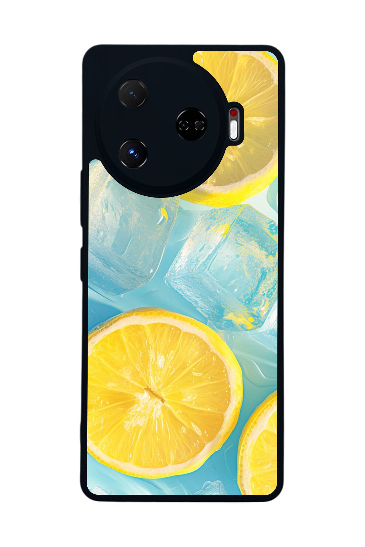 Tecno Camon 30 Pro Uyumlu Limon Tasarımlı Glossy Premium Kılıf