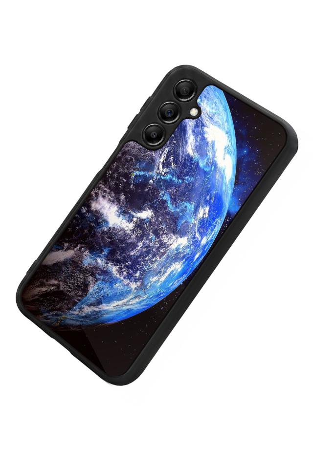 Samsung Galaxy A14 Uyumlu Ay Tasarımlı Glossy Premium Kılıf