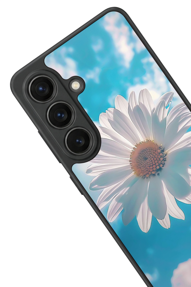 Samsung Galaxy S26 Uyumlu Cicek Tasarımlı Glossy Premium Kılıf