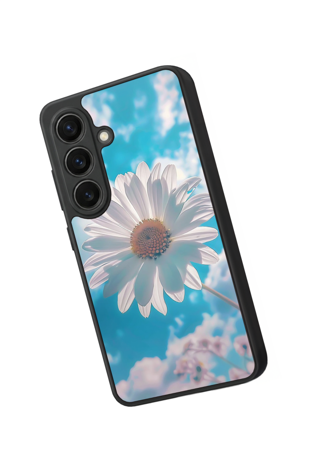 Samsung Galaxy S26 Uyumlu Cicek Tasarımlı Glossy Premium Kılıf