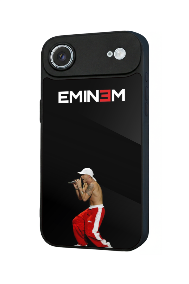 iPhone 17 Air Uyumlu Eminem Tasarımlı Glossy Premium Kılıf