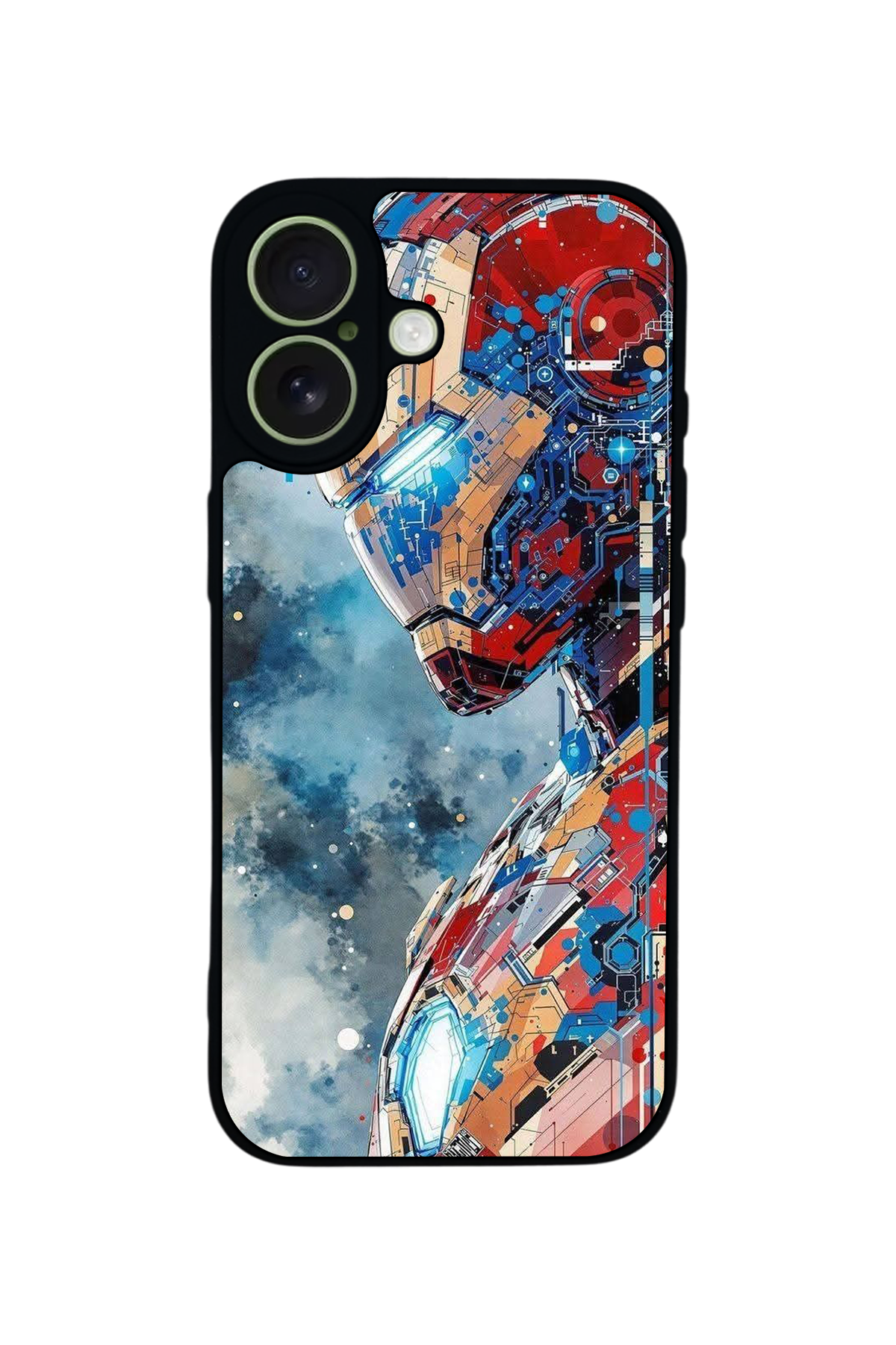 iPhone 17 Uyumlu Iron Man ( Demir Adam ) Tasarımlı Glossy Premium Kılıf