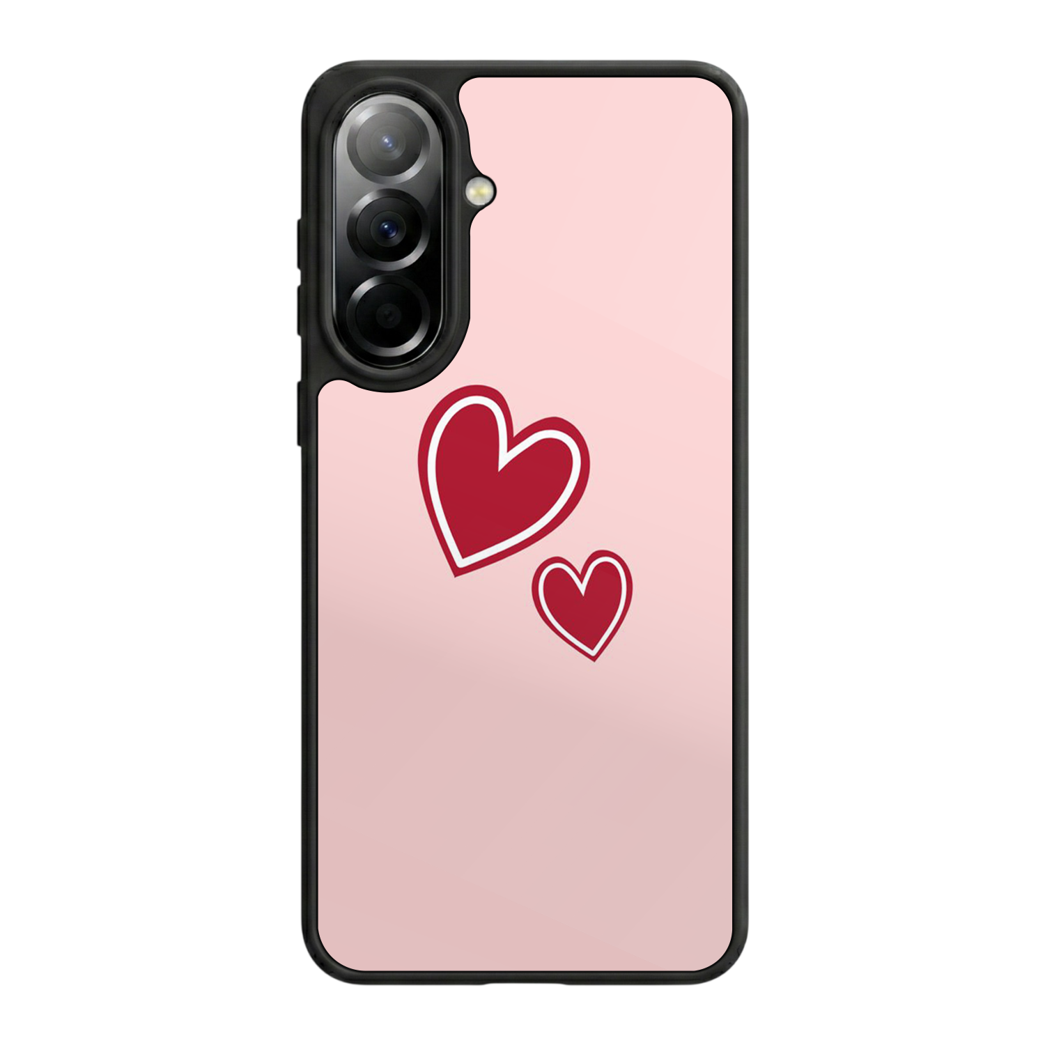 Samsung Galaxy A57 Uyumlu Kalp Love Tasarımlı Glossy Premium Kılıf