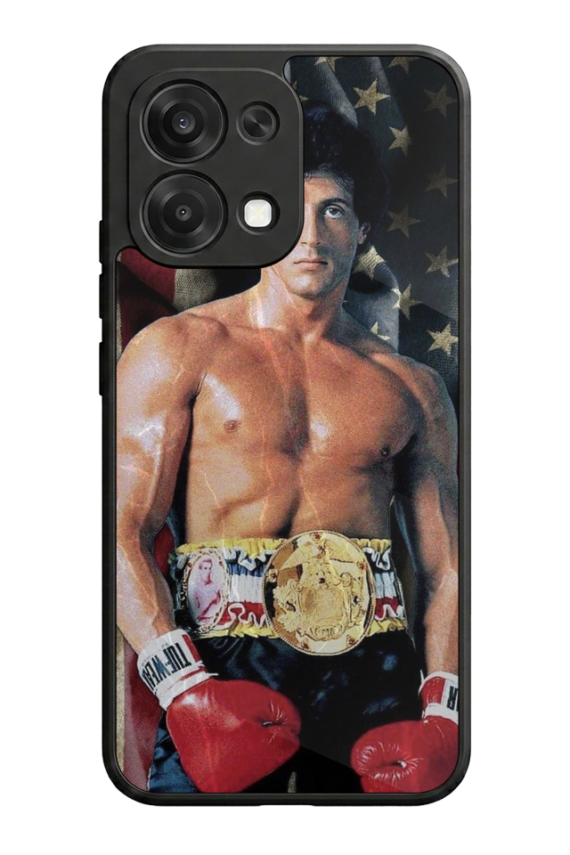 Oppo A6 Pro Uyumlu Rocky Tasarımlı Glossy Premium Kılıf