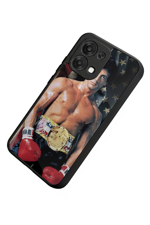 Oppo A6 Pro Uyumlu Rocky Tasarımlı Glossy Premium Kılıf