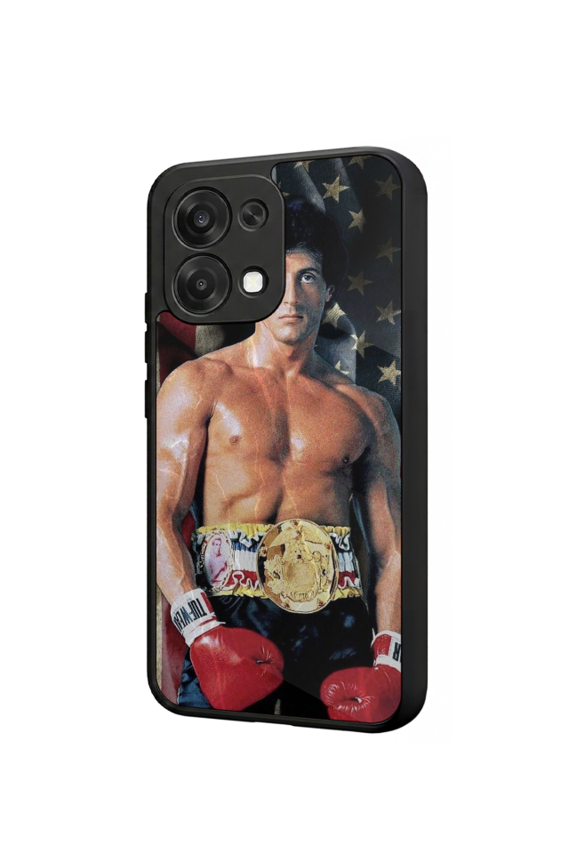 Oppo A6 Pro Uyumlu Rocky Tasarımlı Glossy Premium Kılıf