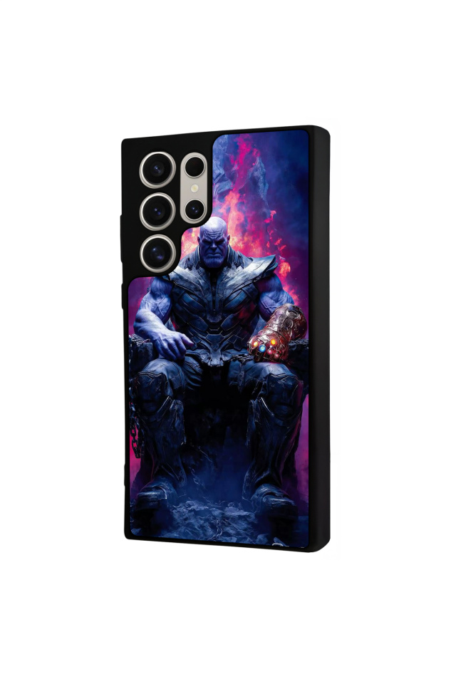 Samsung Galaxy S22 Ultra Uyumlu Thanos Tasarımlı Glossy Premium Kılıf