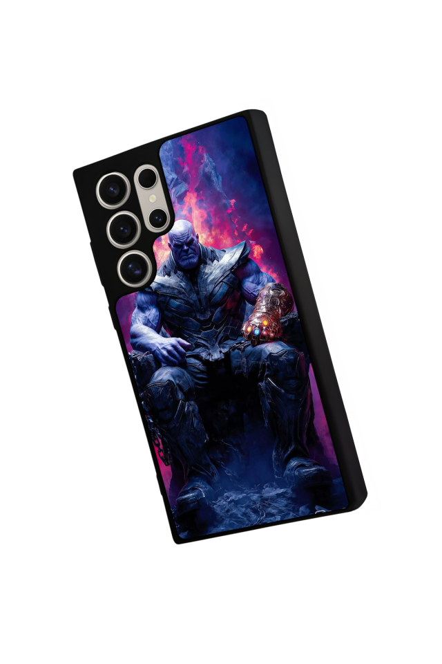 Samsung Galaxy S22 Ultra Uyumlu Thanos Tasarımlı Glossy Premium Kılıf