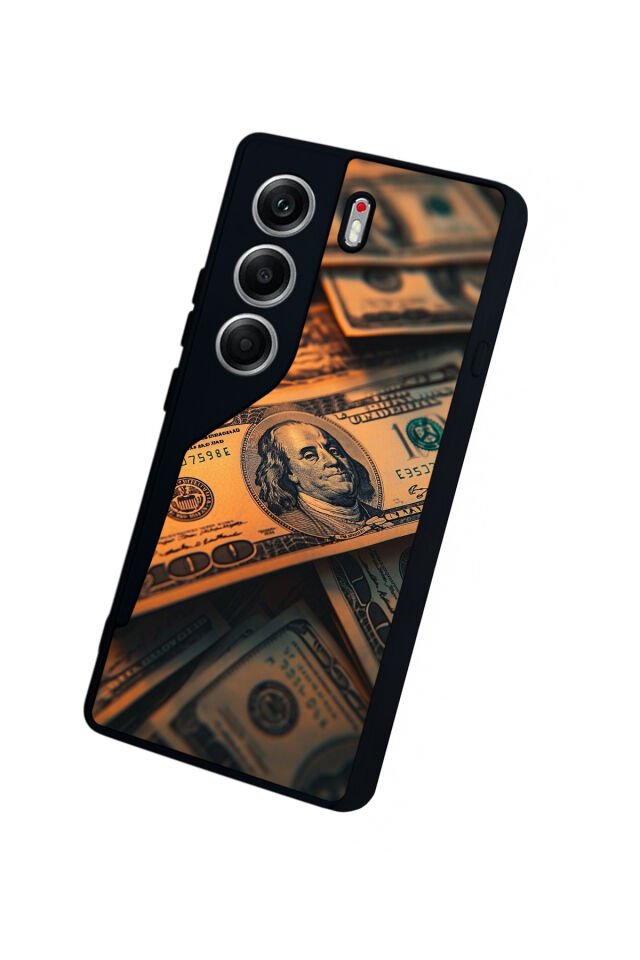 Tecno Camon 40 Uyumlu Para Tasarımlı Glossy Premium Kılıf