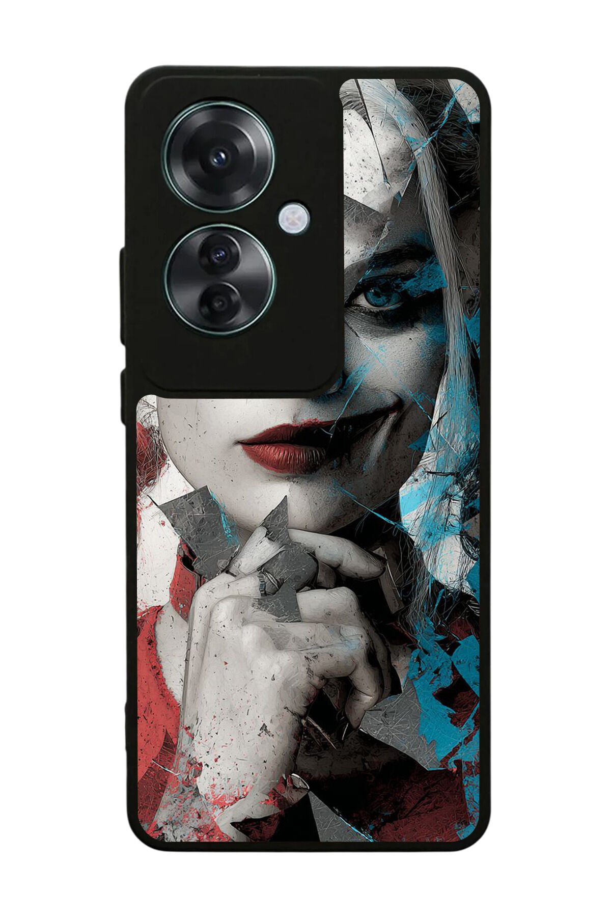 Oppo Reno 11F Uyumlu HarleyQueen Tasarımlı Glossy Premium Kılıf